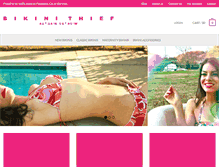 Tablet Screenshot of bikinithief.com
